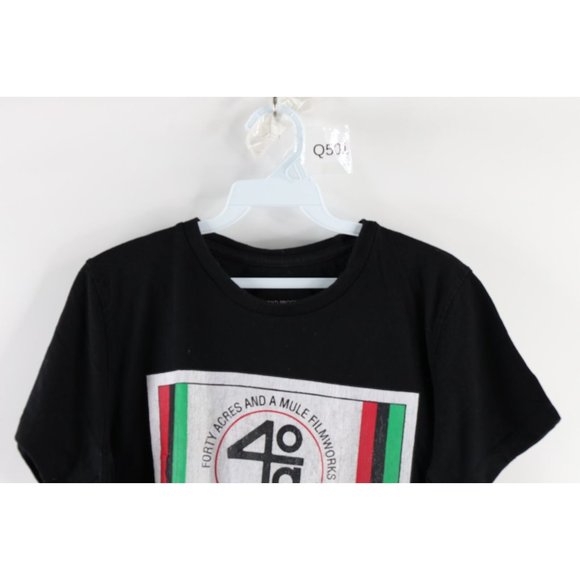 Defend Brooklyn Mens Small Distressed Forty Acres And A Mule Spike Lee T-Shirt - Picture 2 of 8